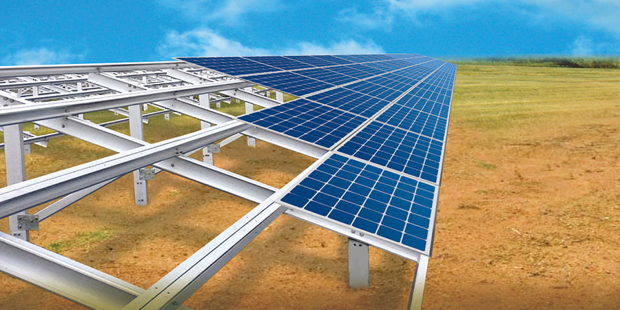 سازه پنل خورشیدی
